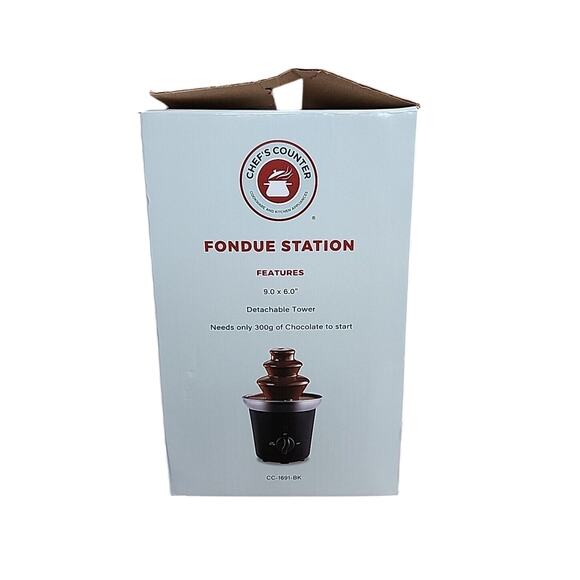 Chef's Counter Fondue Station/Fountain 3 Teir Detachable Tower (Turns on) - Picture 7 of 7